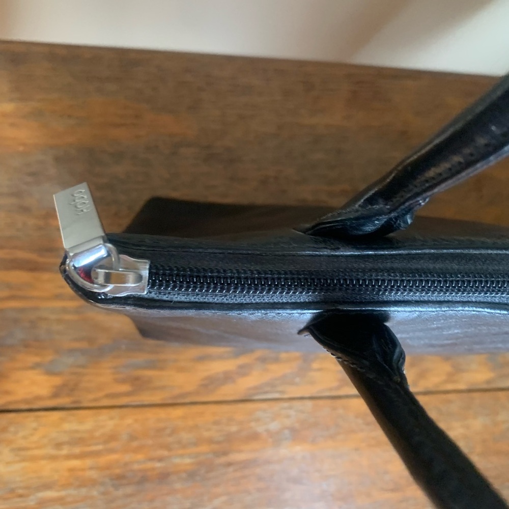 HOBO International Black Leather Shoulder Bag Basic Capsule Classic purse - Picture 10 of 13